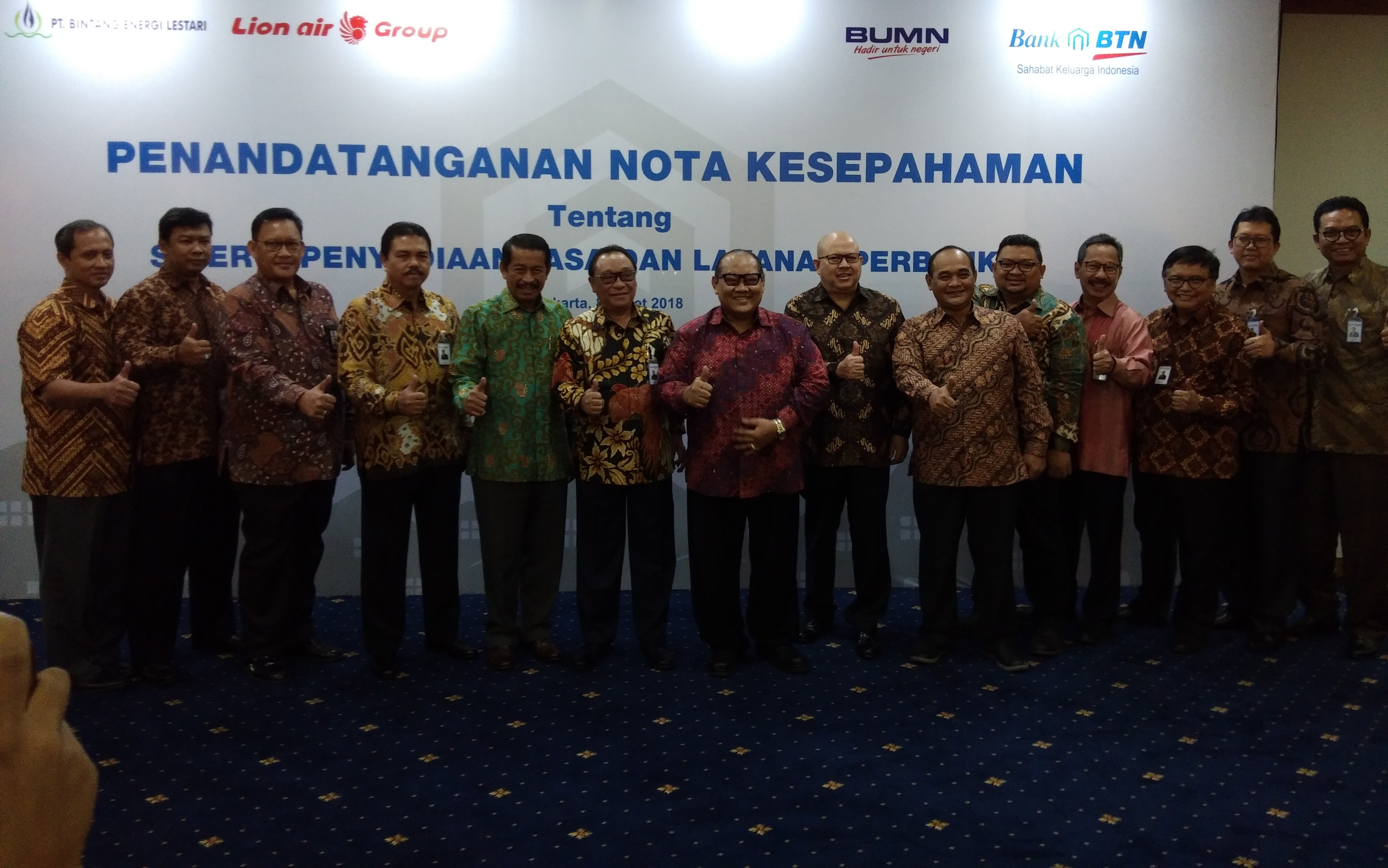 KPR Bank BTN Siapkan 2000 Lebih Rumah Bagi Karyawan Lion Group