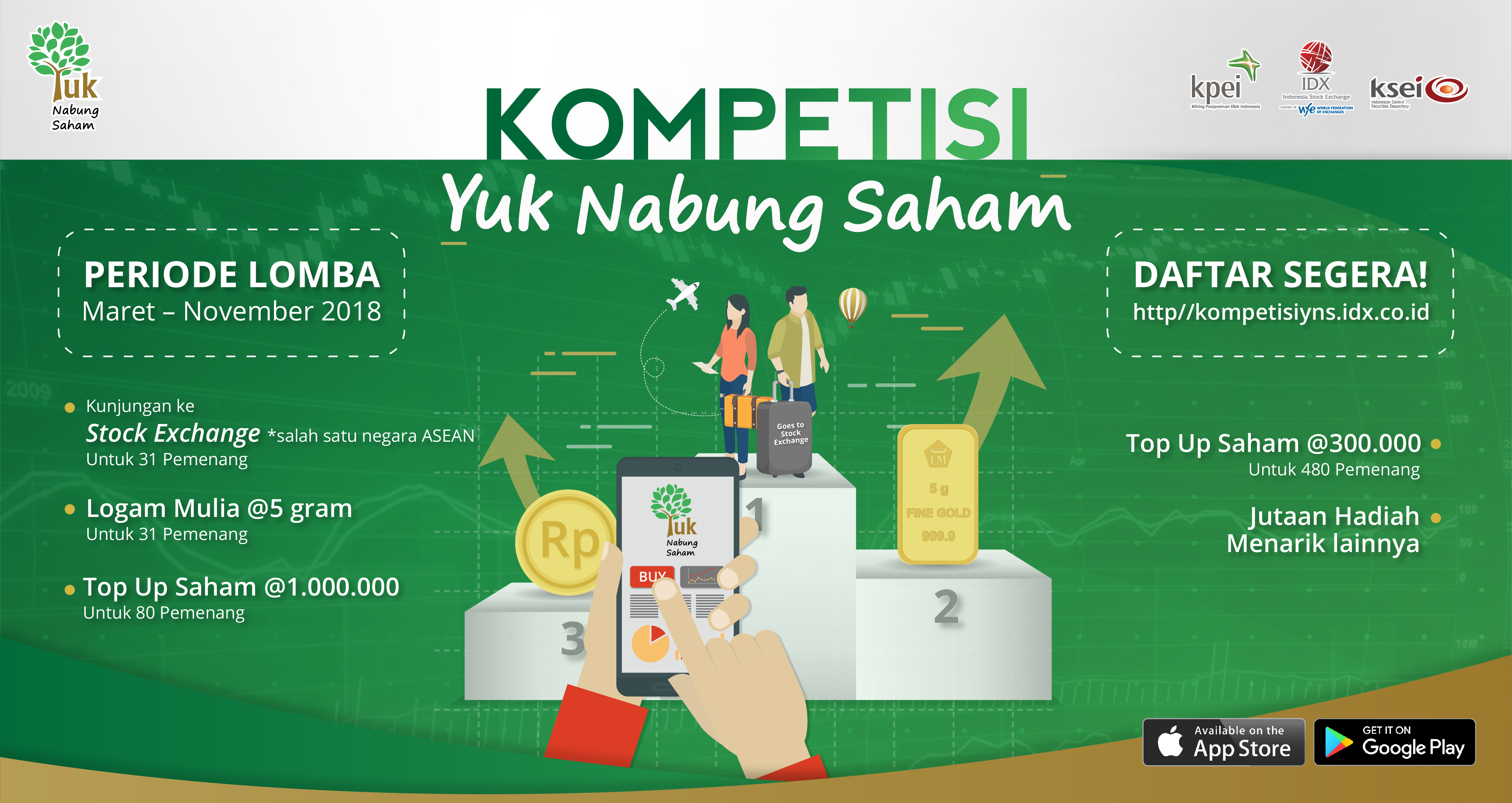 SRO Gelar Yuk Nabung Saham 2018, Target 4000 Investor  Aktif Bertransaksi