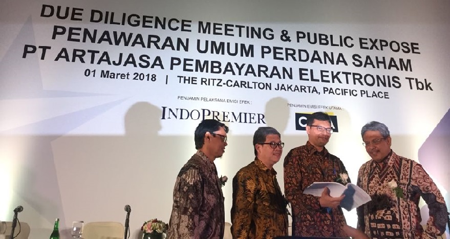 PT Artajasa Pembayaran Elektronis Tawarkan Harga IPO Kisaran Rp 850-1.250 per Saham