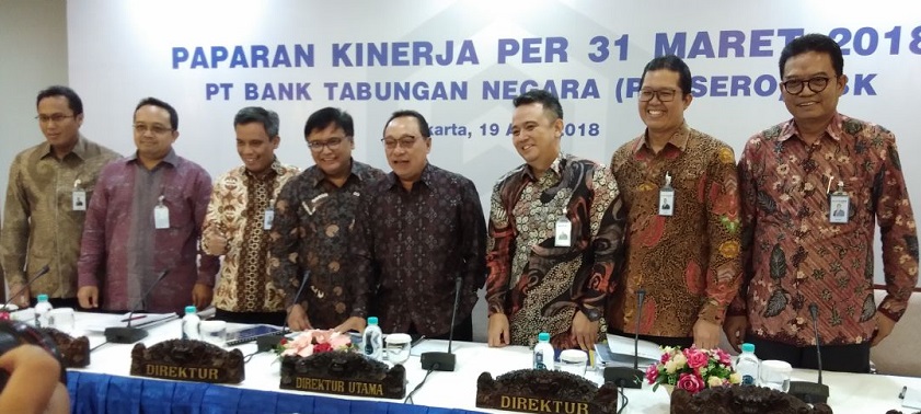 Kuartal I 2018, Dana Pihak Ketiga Bank BTN Naik 23,54 Persen