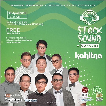 Bidik Investor Millenial, StockSound Concert 2018 Hadirkan Kahitna