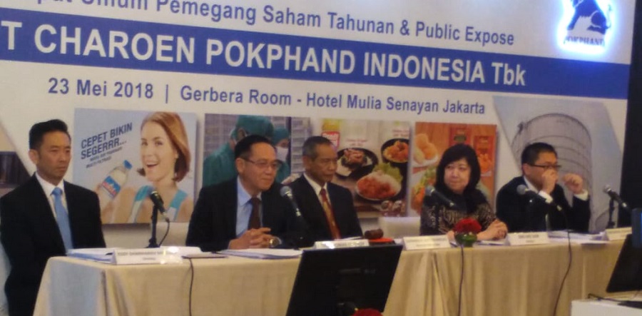 Charoen Pokphand Indonesia (CPIN) Bagi Dividen Rp56 Per saham