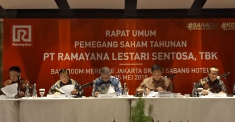 29 Juni 2018, Ramayana Lestari Santoso (RALS) Bagi Dividen Rp40 Per Saham