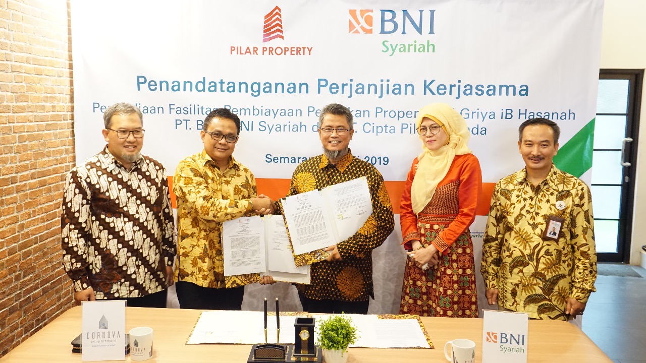 Gandeng PT Cipta Pilar Persada, BNI Syariah Targetkan Potensi Bisnis Rp 31,1 Miliar