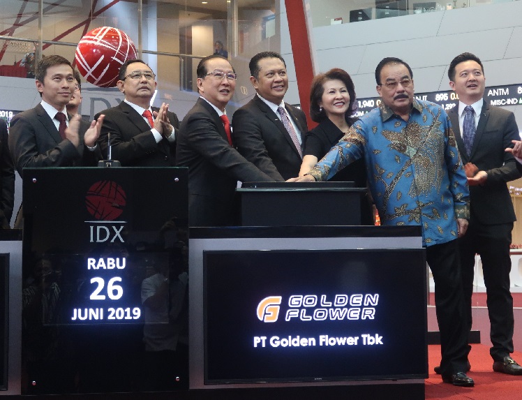 BEI Buka Suspensi Saham PT Golden Flower (POLU)