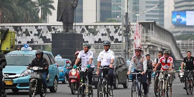 Sepeda Bakal Jadi Alat Transportasi yang Mewarnai Ibu Kota DKI Jakarta