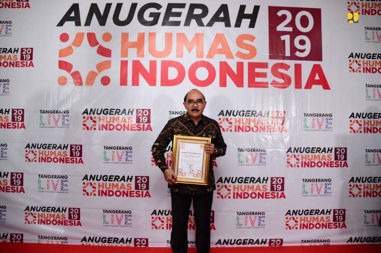 Tiga Penghargaan untuk Kementerian PUPR dari Humas Indonesia