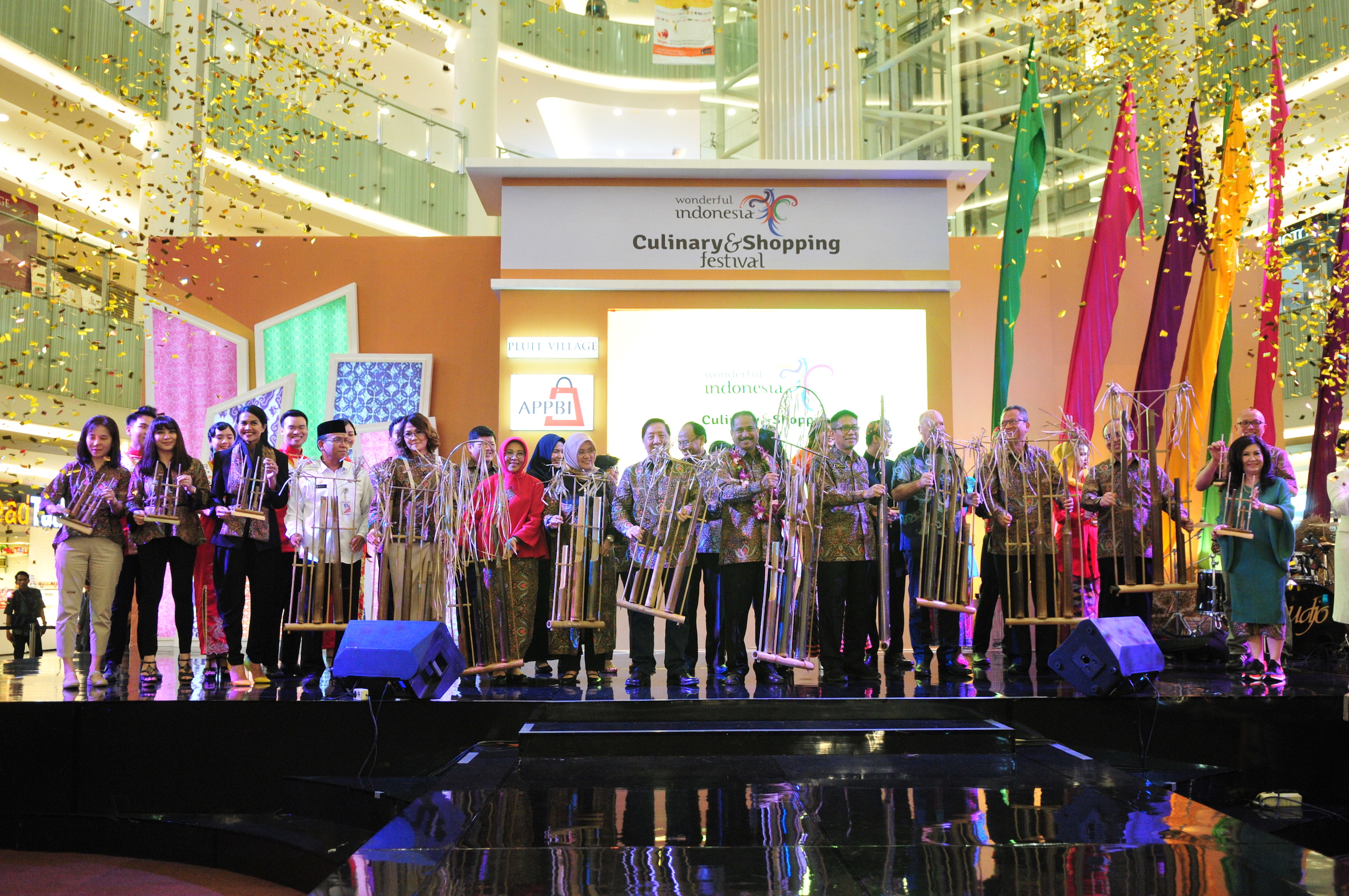 Wonderful Indonesia Culinary & Shopping Festival 2019 Dibuka, Incar Wisatawan Nusantara dan Mancanegara