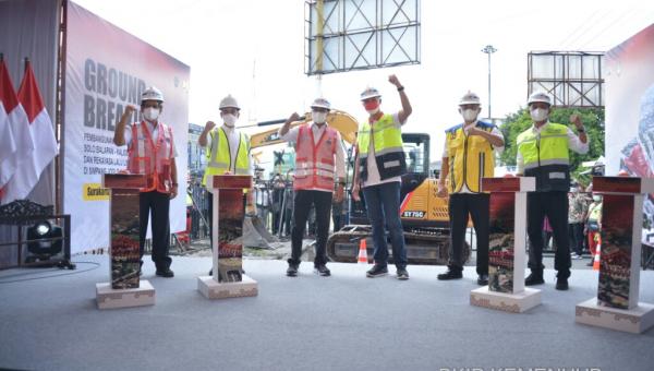 Pembangunan Rel KA Layang Terpanjang di Indonesia Dimulai