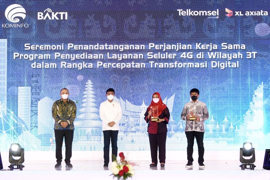 XL Axiata (EXCL) dan BAKTI Sediakan Layanan 4G di 132 Titik 3T di Sumatera