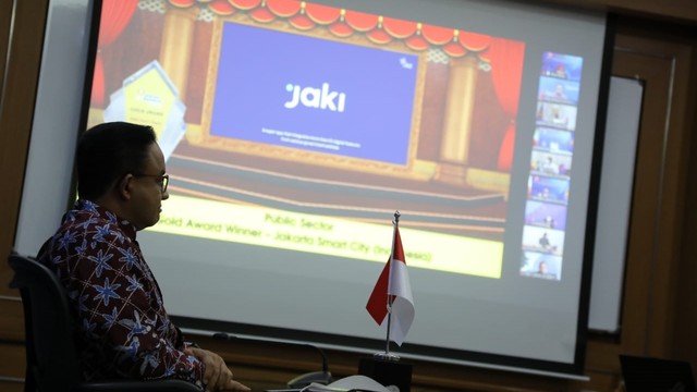 Lewat Inovasi JAKI, Jakarta Raih Medali Emas di AICT Award 2021