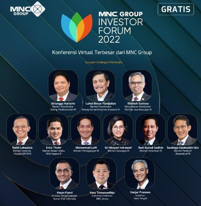 MNC Group Gelar Investor Forum 2022, Cek ini Detail dan Cara Registrasinya