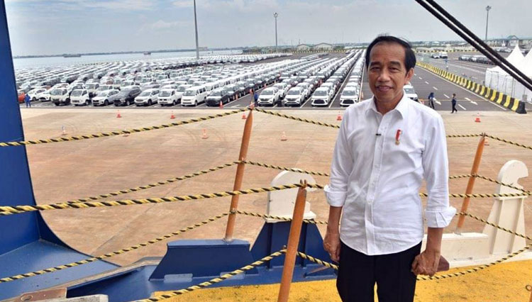 Presiden Optimistis Ekspor Mobil Via Pelabuhan Patimban Tahun Ini Capai 180 Ribu Unit