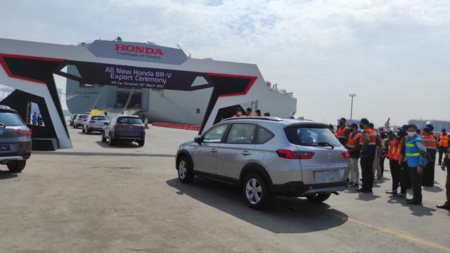 Perdana, IPCC Layani Ekspor Seri All New Honda BR-V ke Kepulauan Karibia