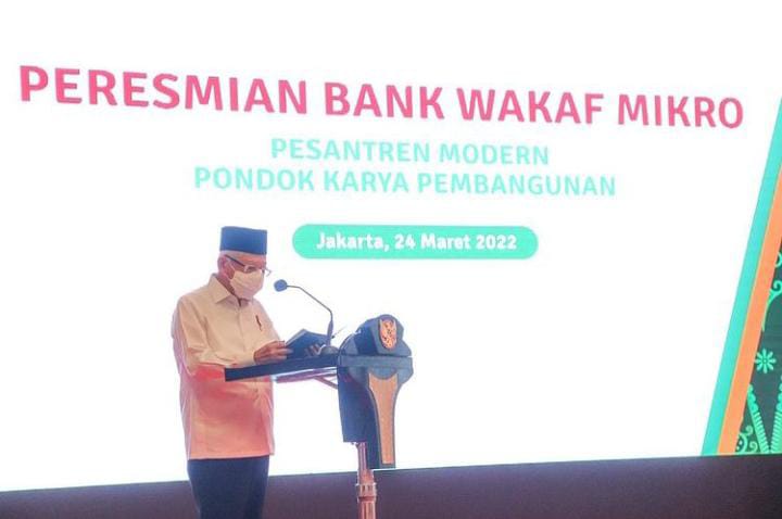 Diresmikan Wapres, ini Sinergi OJK dan BSI Kembangkan UMKM Via Bank Wakaf Mikro