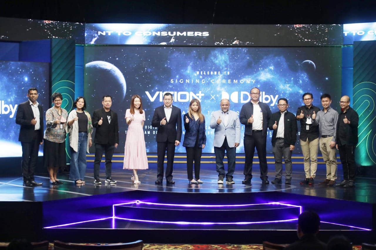 Hadirkan Konser Audiovisual Terbaik, Vision+ Adopsi Teknologi Dolby