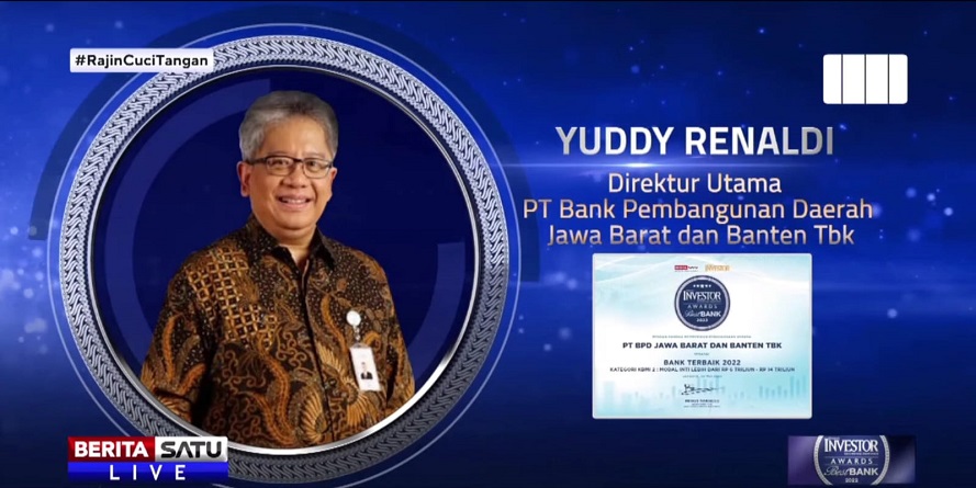 Kinerja Gemilang, bank bjb (BJBR) Sabet Penghargaan Bank Terbaik 2022