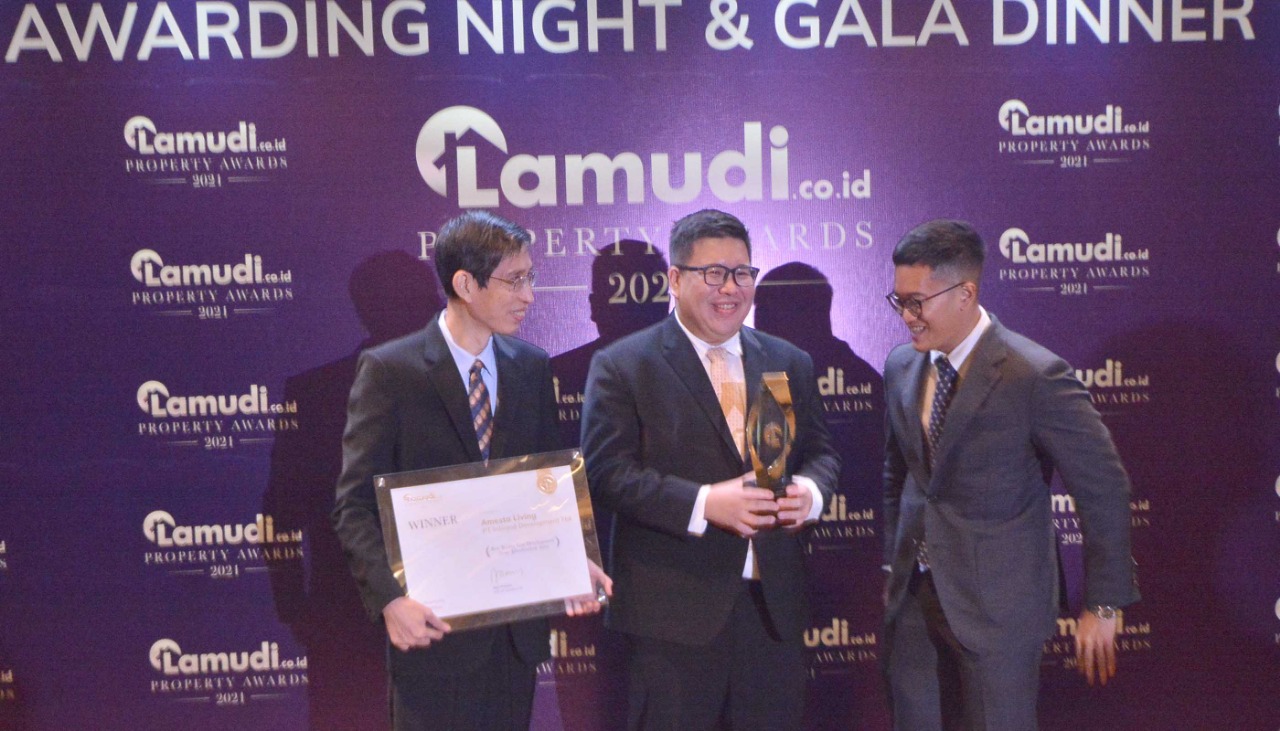 Amesta Living Raih Best Rising Development  Non-Jabodetabek Area Lamudi Property Awards