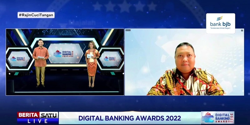 BJBR DIGI Kembangkan DIGI Supper Apps, Bank BJB Sabet Dua Penghargaan Digital Banking Award 2022