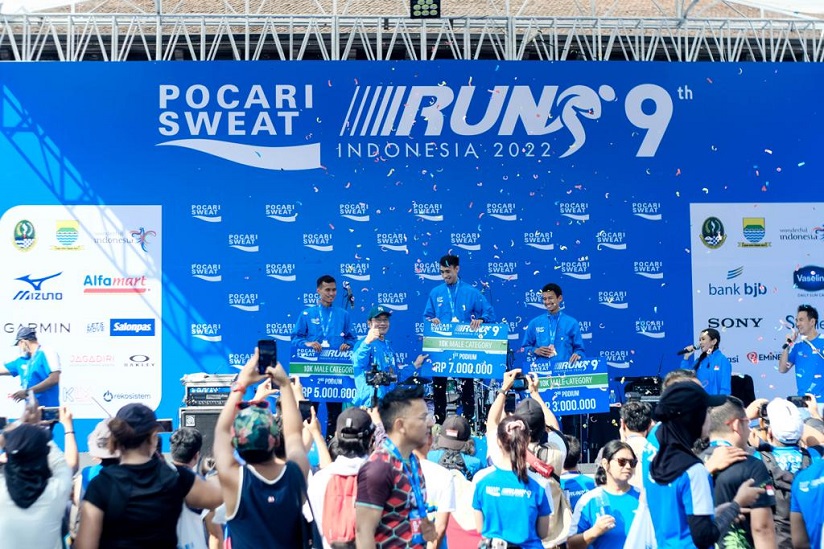 BJBR Gelar Promosi ke Nasabah, BJB (BJBR) Dukung Pocari Sweat Run Indonesia 2022