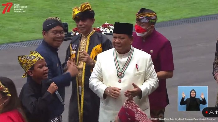 HUT Ke-77 Kemerdekaan RI di Istana Negara, Panggung Farel Ojo Dibandingke Prayoga!