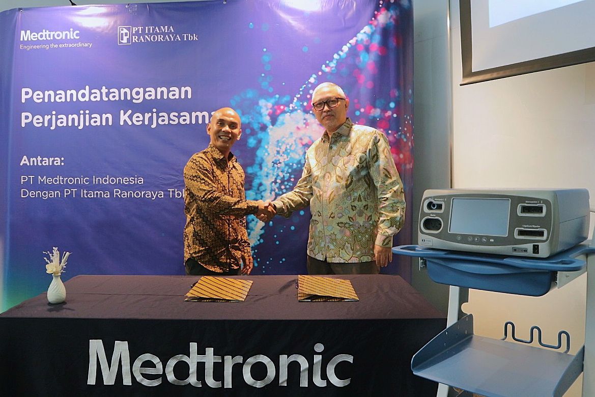 Tingkatkan Portofolio, IRRA Kerjasama Pemasaran ValleylabTM dengan Medtronic Indonesia