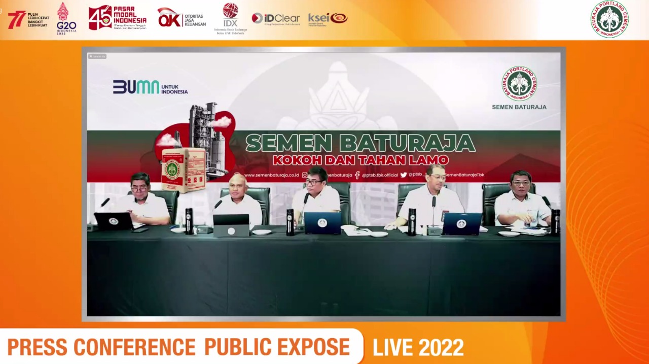 Segmen Ritel Mendominasi, Semen Baturaja (SMBR) Pede Target Kinerja 2022 Tercapai