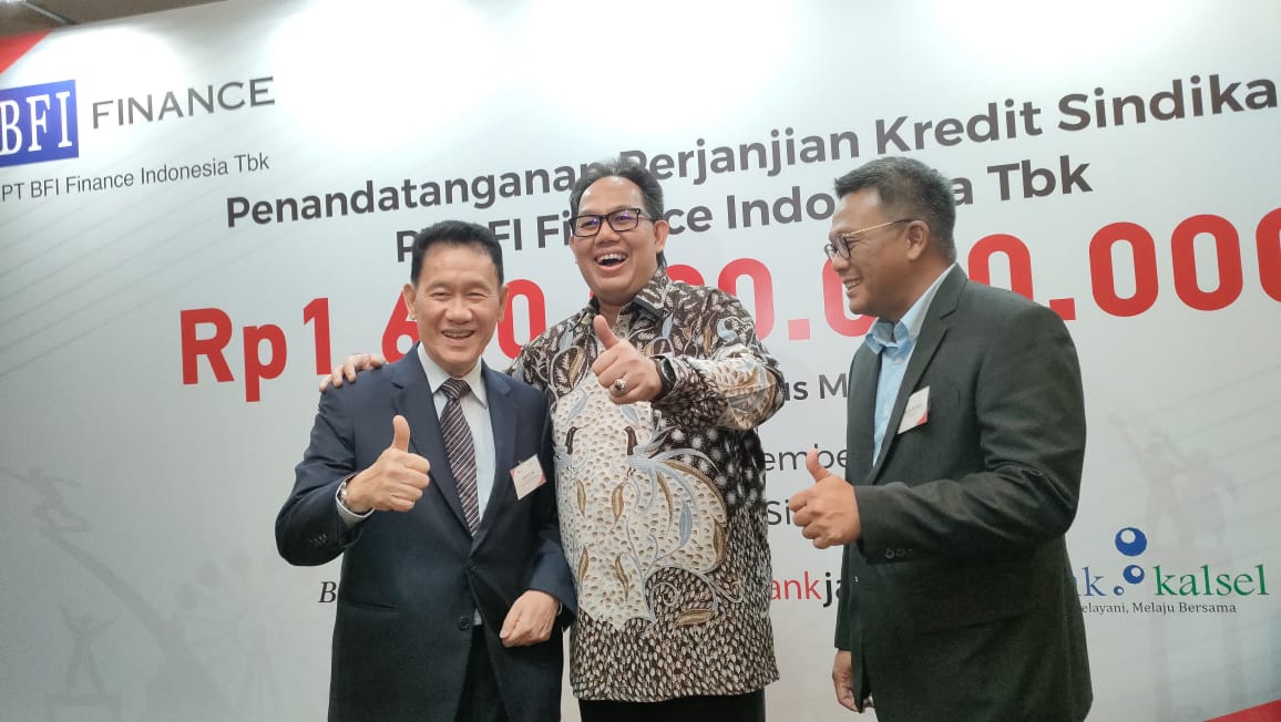 Bank DKI dan Tiga BPD Tanda Tangani Kredit Sindikasi BFI Finance Indonesia Rp1,6 Triliun