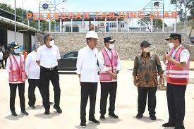 Pelabuhan Tanjung Ular Sudah Rampung 99 Persen, Presiden Harap Mobilitas Barang Meningkat