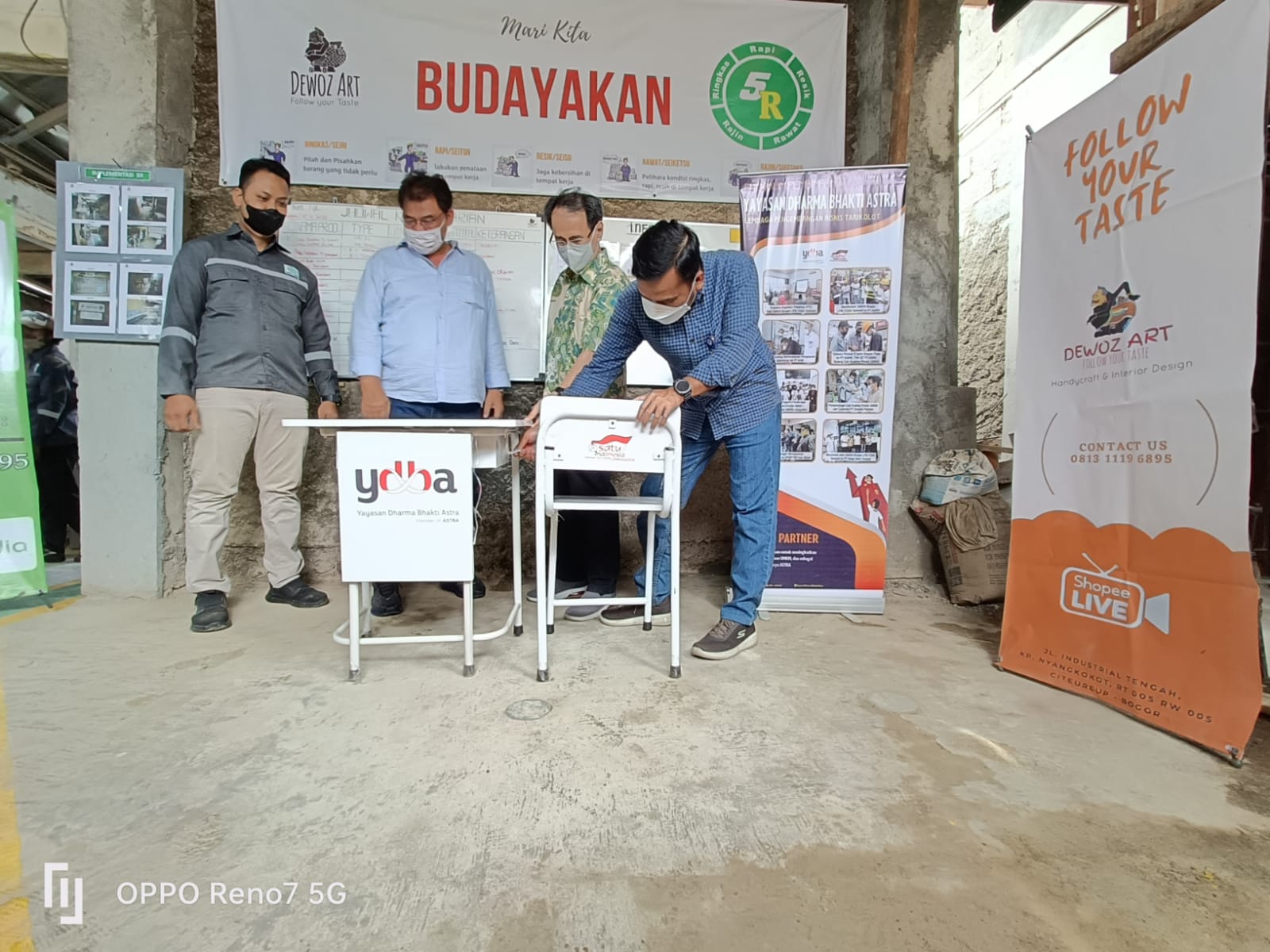 Kolaborasi YDBA dengan Pama dalam Mendukung Produk Buatan UMKM Indonesia