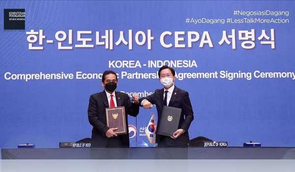 IK-CEPA Resmi Diimplementasikan, Mendag: Tol Perdagangan Indonesia-Korea Makin Terbuka