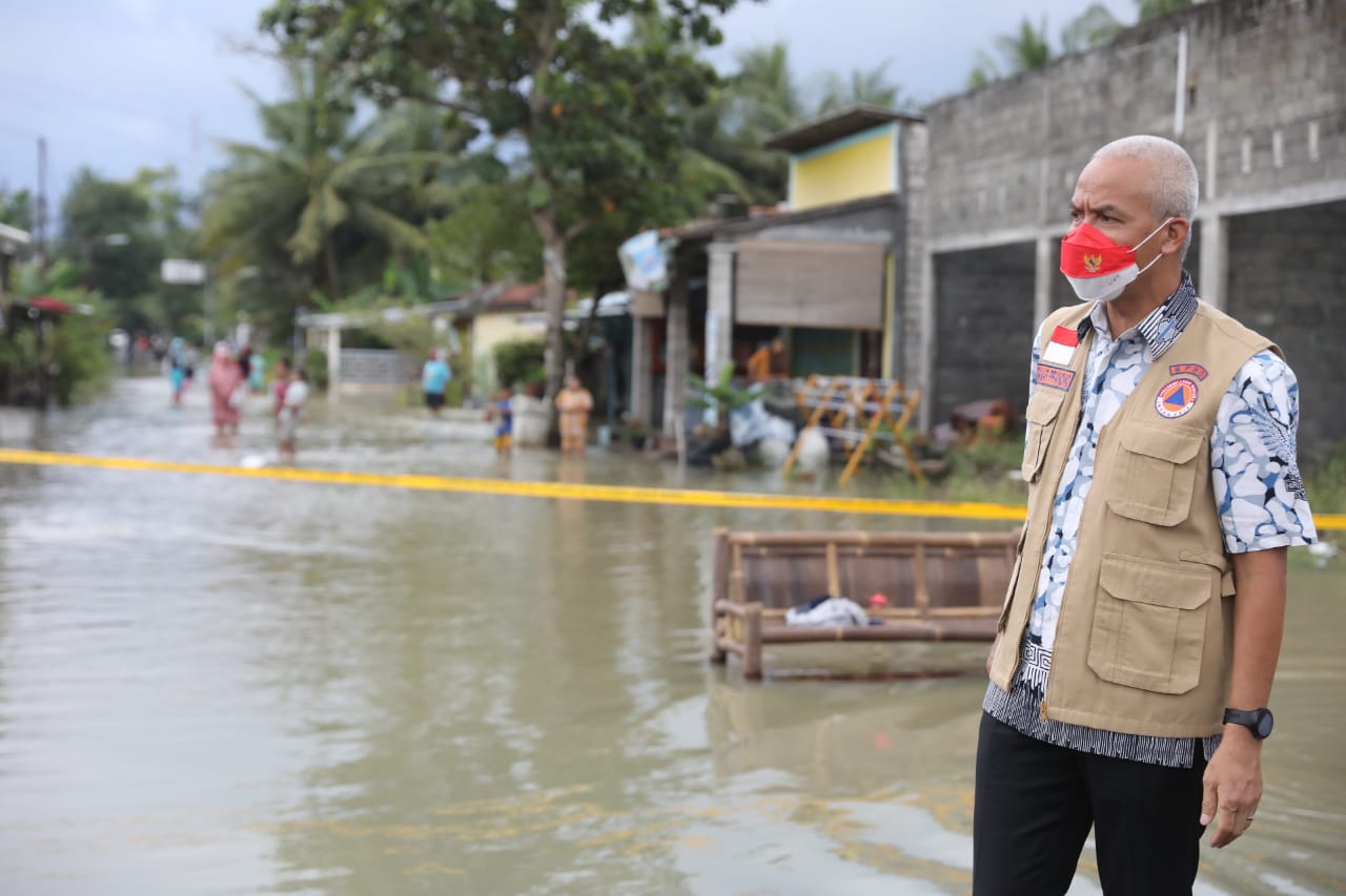 Atasi Banjir di Jateng, PUPR Tingkatkan Kapasitas Pompa 10 Kali Lipat