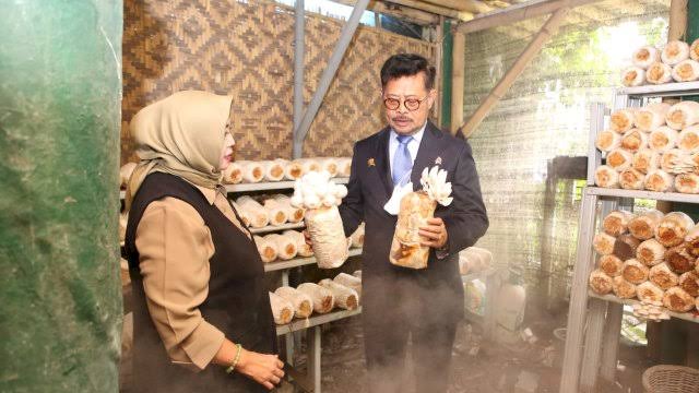 Capai Ketahanan Pangan, Mentan Dorong Pengembangan Pertanian Terpadu di Bogor
