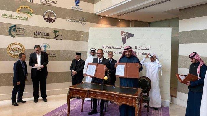 RI-Arab Saudi Teken Kontrak Dagang Senilai Rp2,3 Triliun