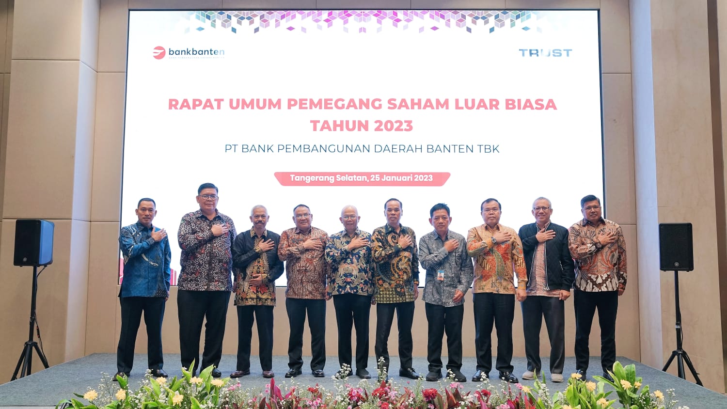 RUPSLB Bank Banten (BEKS) Tetapkan Jajaran Direksi dan Dewan Komisaris Baru