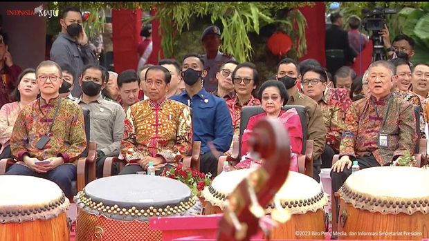Perayaan Imlek Nasional 2023 Dihadiri Jokowi dan Megawati, Libatkan 700 UMKM Kuliner