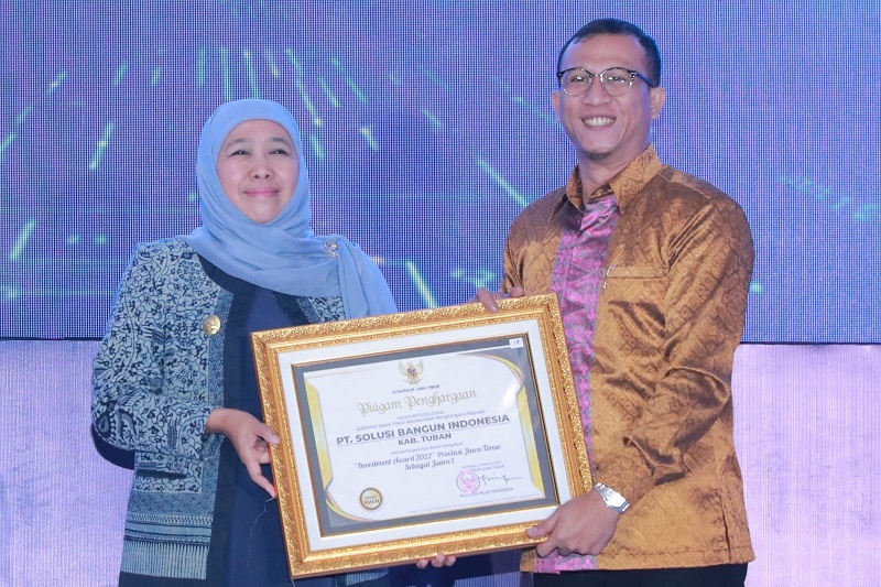 Investasi Pabrik Tuban Berdampak Positif, SBI (SMCB) Raih Investment Award 2023
