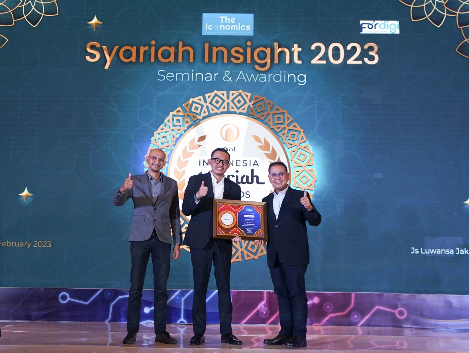 Bank DKI Syariah Raih Top Sharia Business Unit 2023