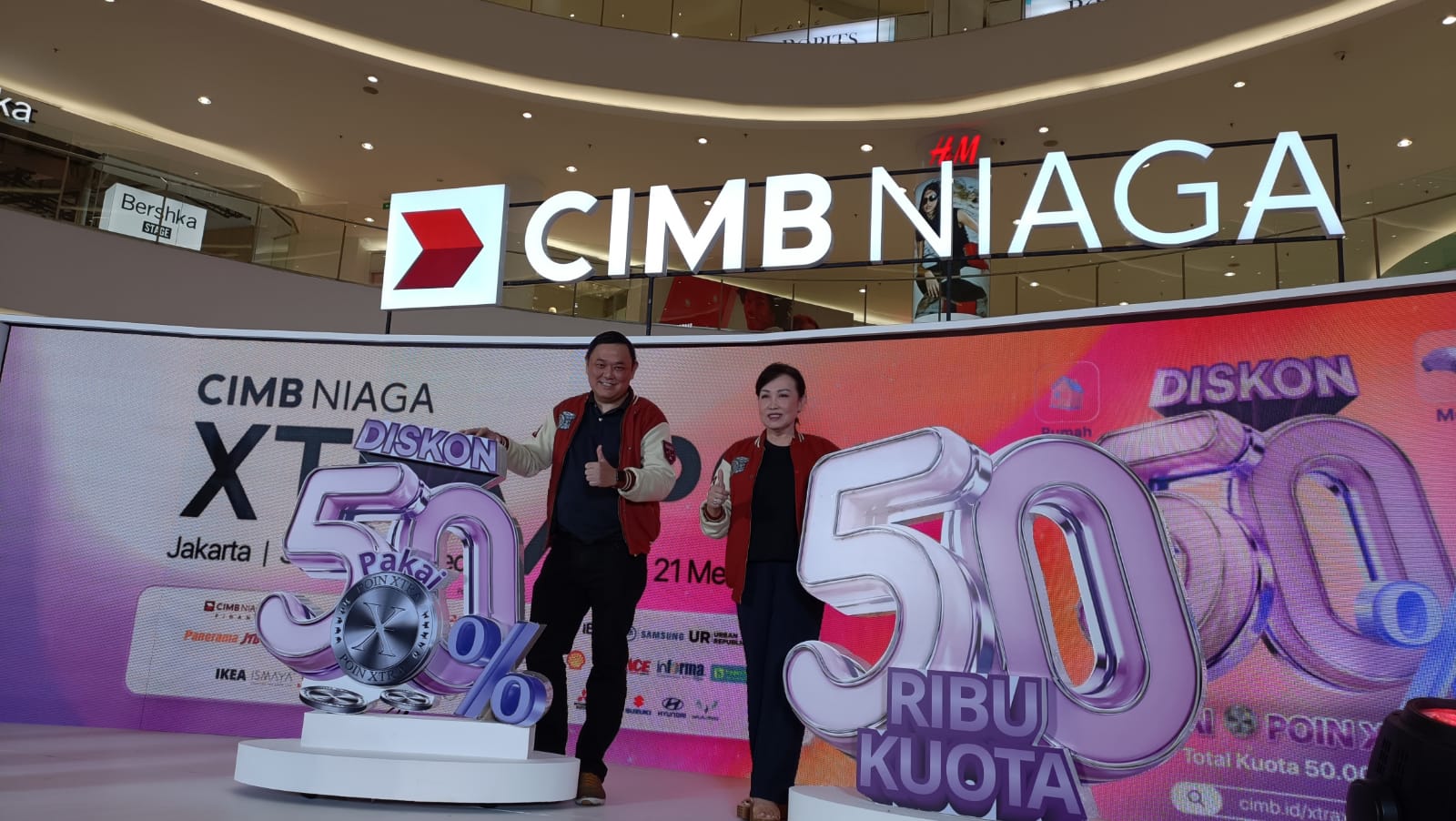 CIMB Niaga XTRA XPO 2023 Resmi Dibuka, Serentak di Jakarta, Surabaya dan Medan   