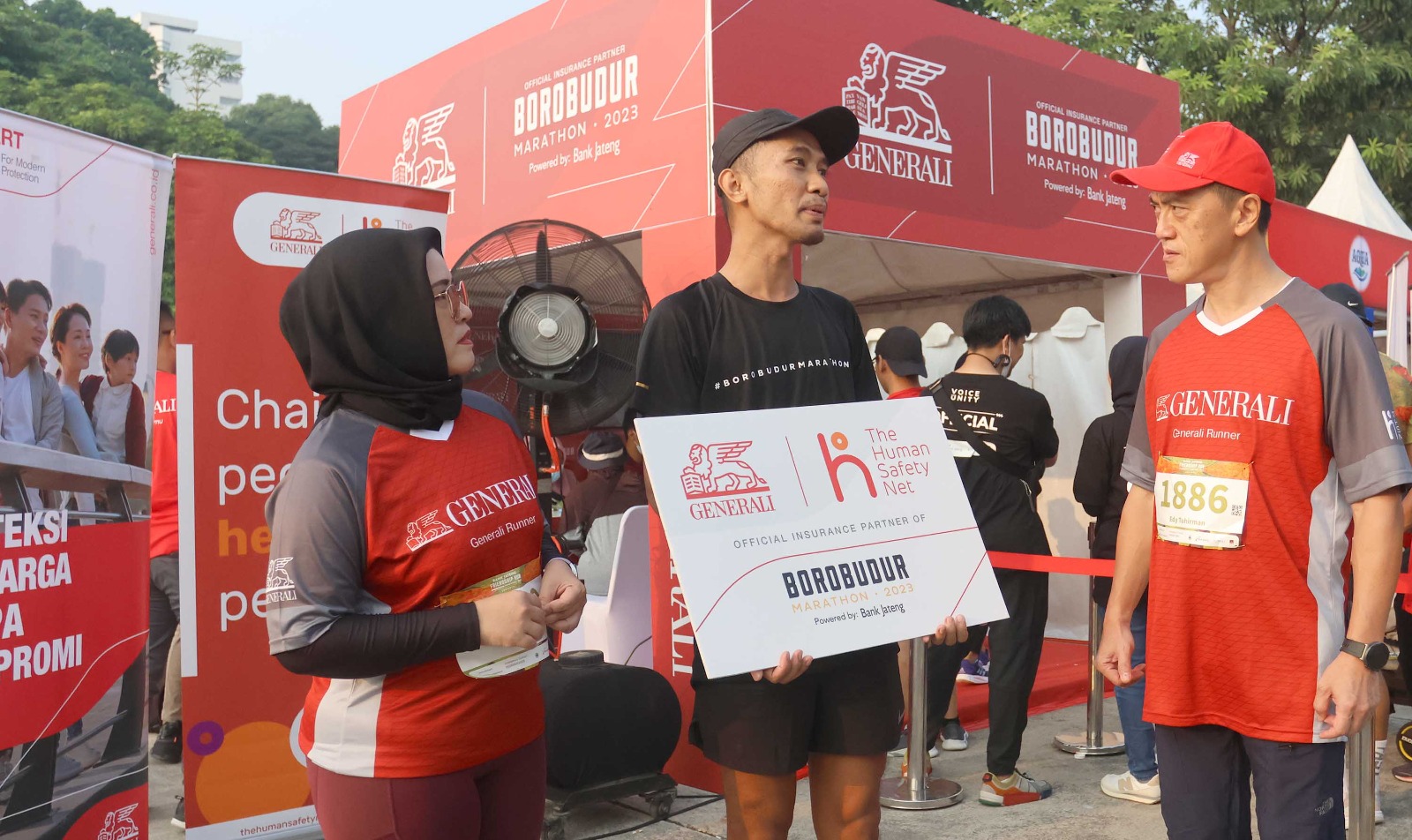 Generali Indonesia Siap Berikan Rasa Aman kepada Pelari Borobudur Marathon 2023 