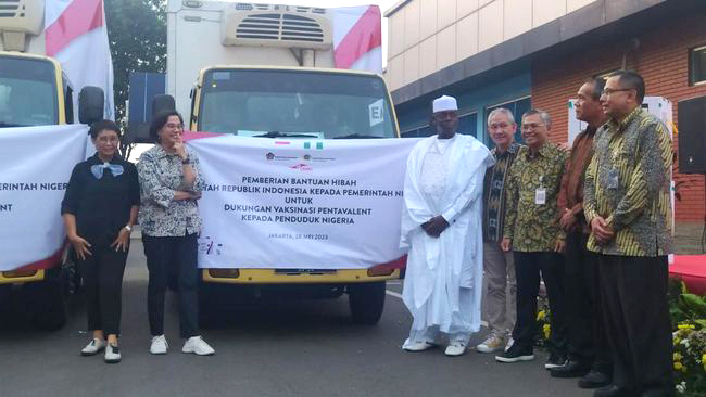 Indonesian AID dan Bio Farma Bantu 1,5 Juta Dosis Vaksin Untuk Nigeria