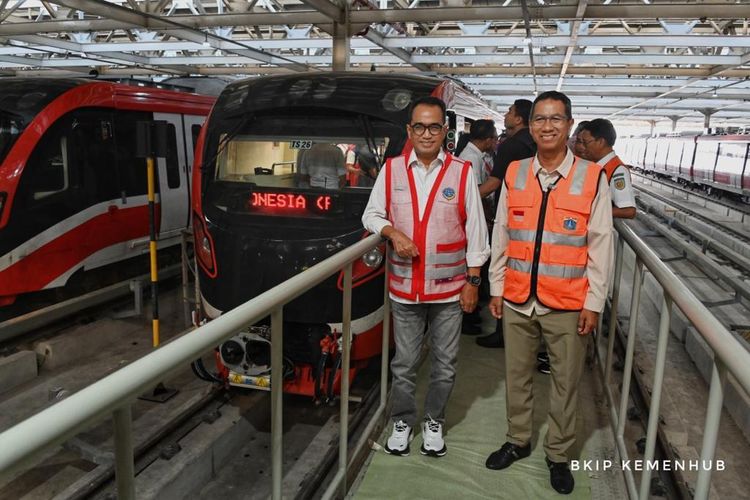 Menhub dan Pj Gubernur DKI Cek Kesiapan LRT Jabodebek Jelang Ujicoba 12 Juli