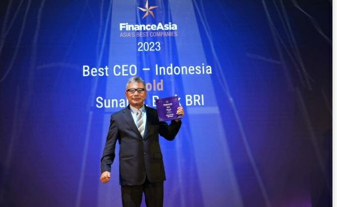 Sunarso Raih The Best CEO, BRI Borong 9 International Awards dari FinanceAsia