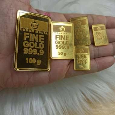 Harga Emas Antam Hari Ini Menguat Rp5.000 per Gram