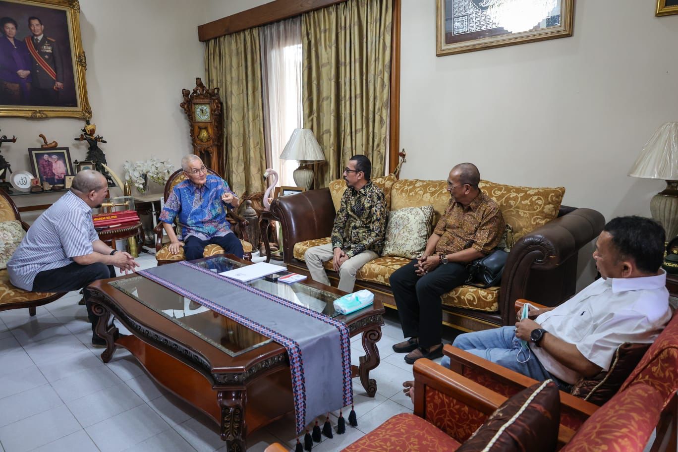 Temui Try Sutrisno, Ketua DPD Laporkan Ikhtiar Perbaikan Sistem Bernegara Indonesia