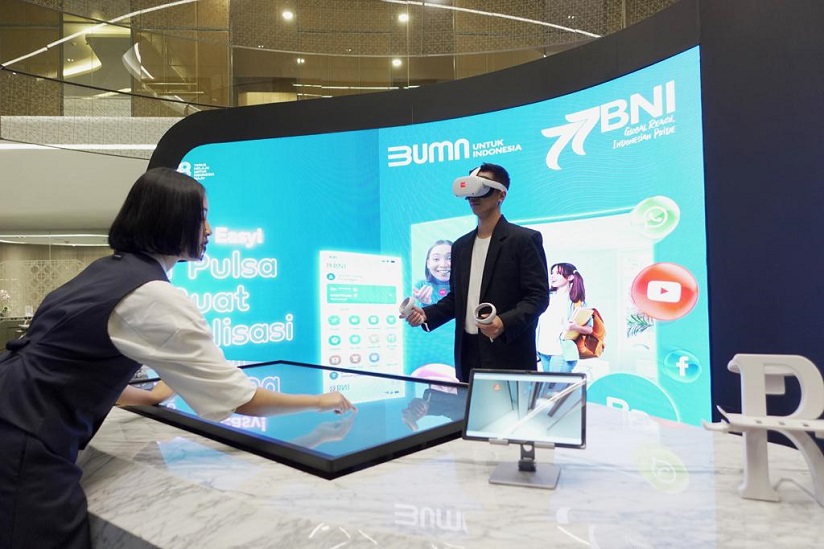 V2 Indonesia Hadirkan Teknologi AR dan VR Berbasis AI Buat Layanan Digital Milik BNI