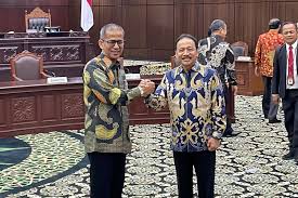 Terpilih jadi Ketua MK, Suhartoyo Janji Perbaiki Marwah Mahkamah Konstitusi