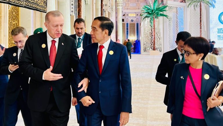 Indonesia-Turki Komitmen Terus Kerja Sama Bantu Palestina Sampai Merdeka