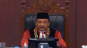 Dilantik jadi Ketua, Sambil Nangis dalam Pidatonya Suhartoyo Janji Kembalikan Marwah MK