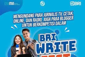 BRI Write Fest Digelar! Kompetisi Berhadiah Ratusan Juta, dan Peluang Raih Beasiswa S2